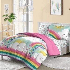Dream Factory Rainbow Bedding Set